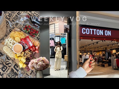 VLOG: new nails + bible study + picnic + new campaign & more| 