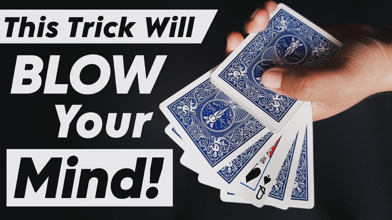 Impossible Card Trick That Will Blow Your Mind! Cards Vanishes One By