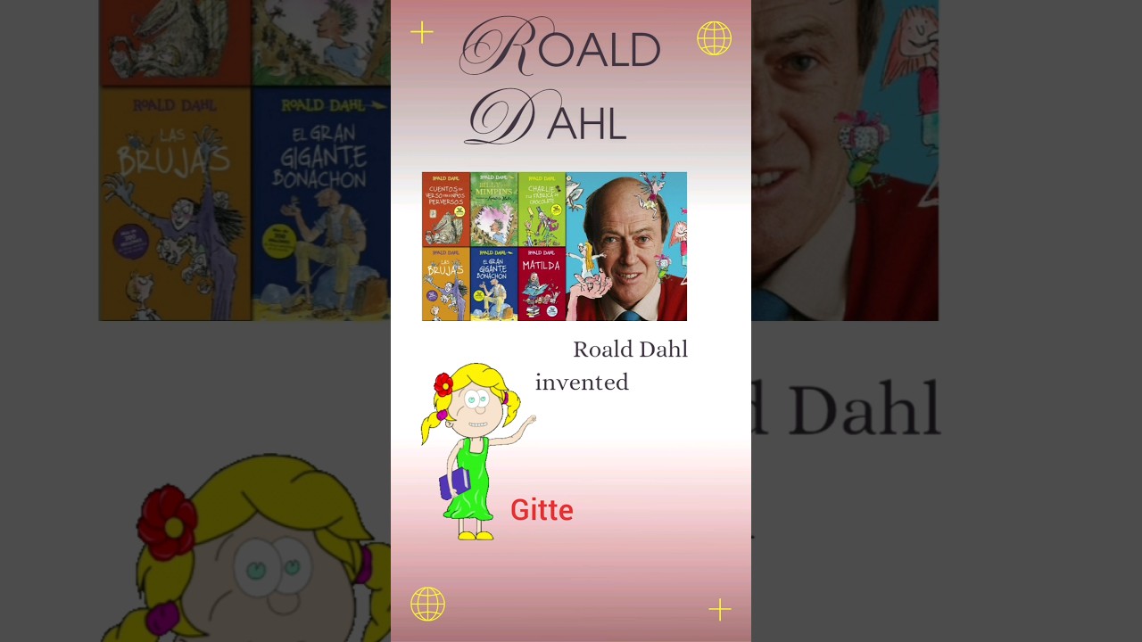 What did Roald Dahl invent?