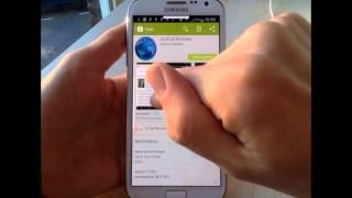 Better workflow on Android