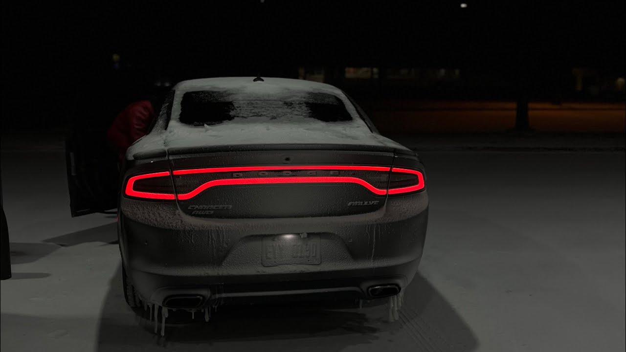 YN 🥷🏽 SLIDING HELLCAT IN SNOW ❄️ GONG WRONG