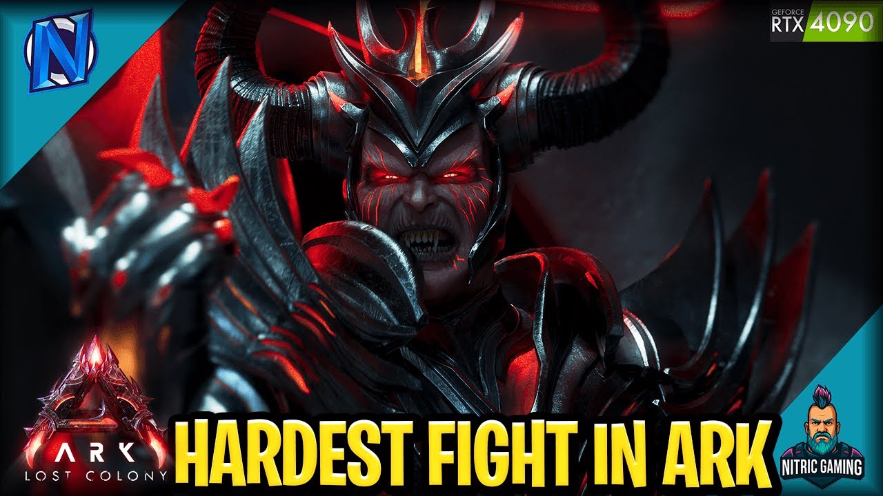 This boss is Insane!  Lost king Alpha Fight Try | Ark Survival Ascended