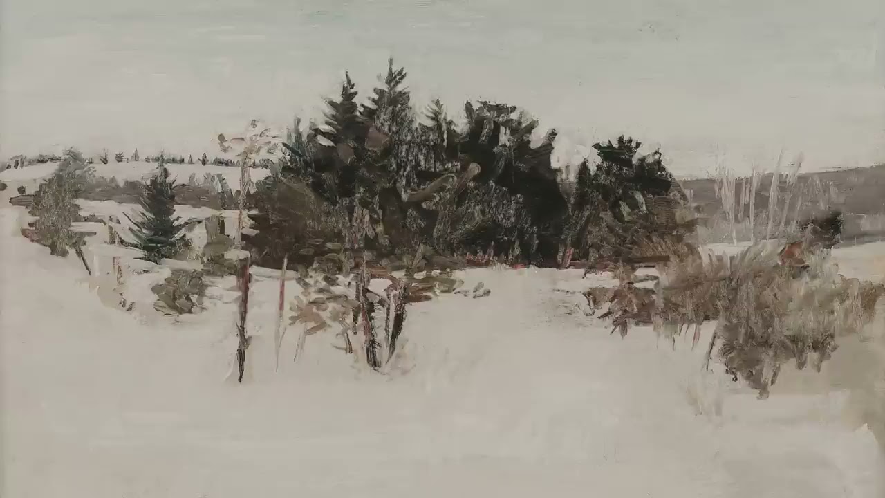 Winterscape Turn Your TV Into Art Vintage Art Slideshow For Your TV