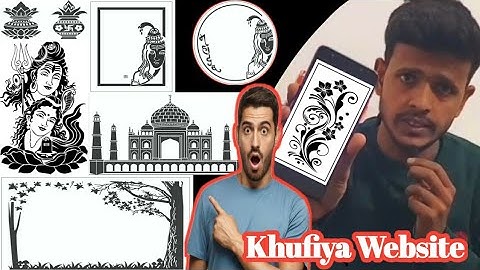 How to Create Glass Etching Design in CorelDRAW main design kaise banaen 2024