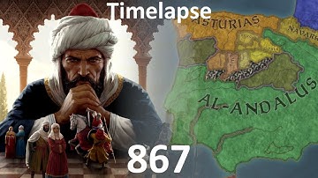 CK3 Fate of Iberia Timelapse - 867