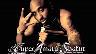 Tupac -I Aint Mad At Cha chopped and screwed