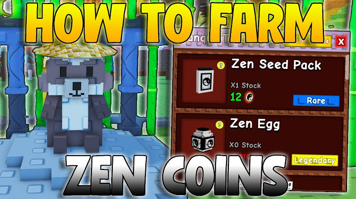 How To Farm Zen Coins FAST In Grow A Garden! (Grow A Garden Zen UPDATE!)