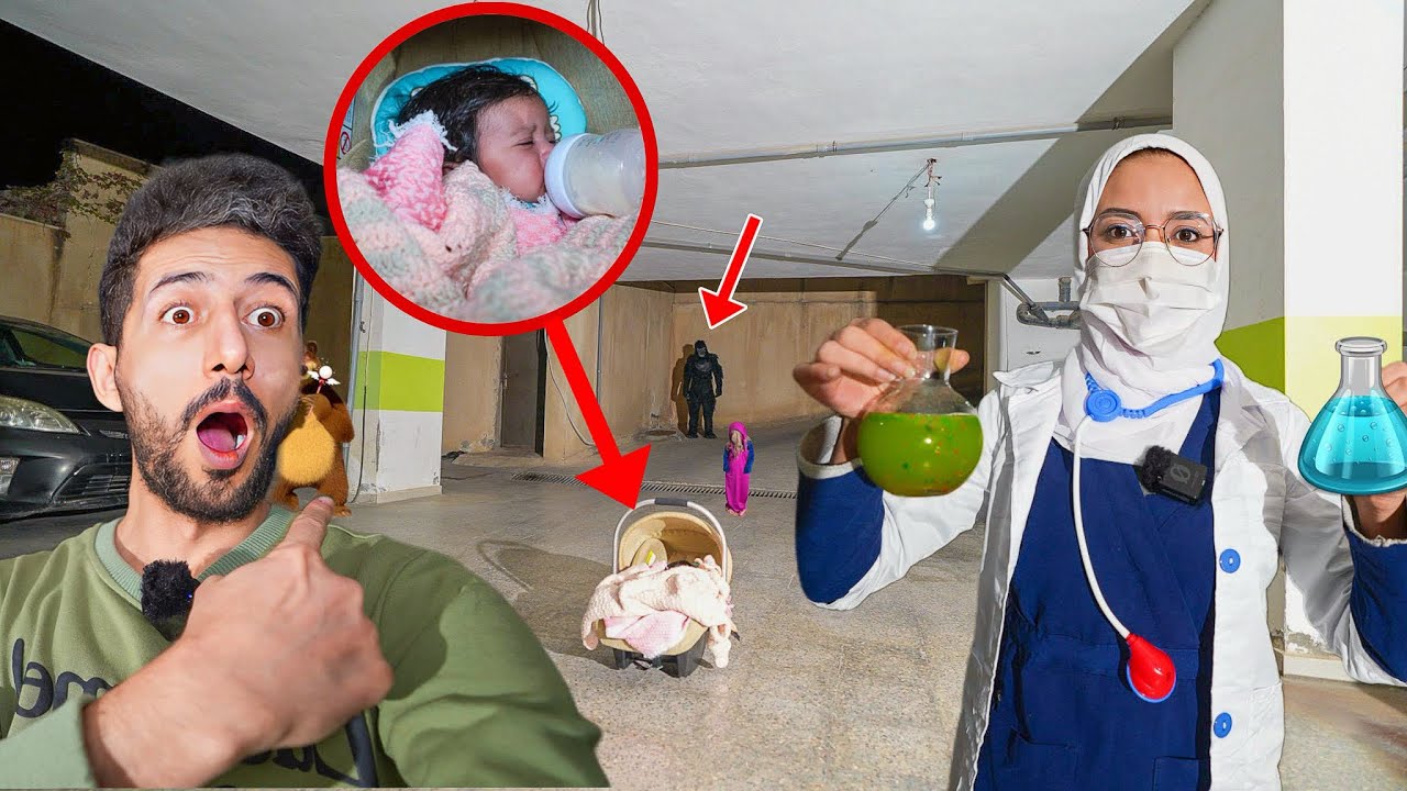 دكتورة رحمه عملت محلول سحري بمساعدة ماشا والدب الشرير وصار تفاعل مخيف !!