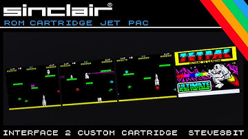 Sinclair ZX Spectrum 48k Rom Cartridge - JET PAC by ULTIMATE