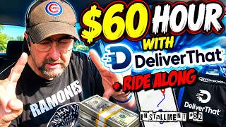 Full $60 HR and Gig Work Ride Along with #doordash and #ubereats News