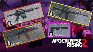 5 Minute Guide to Special Guns in Apocalypse Rising 2
