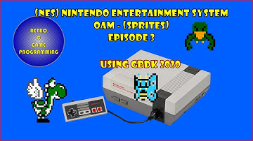 NES Programming in C: Episode 3 - OAM (Sprites)