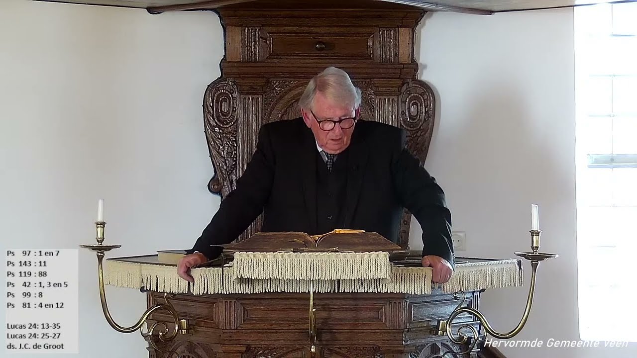 Live stream HGV - Avonddienst 8 mei 2022 - ds. J.C. de Groot (Dordrecht