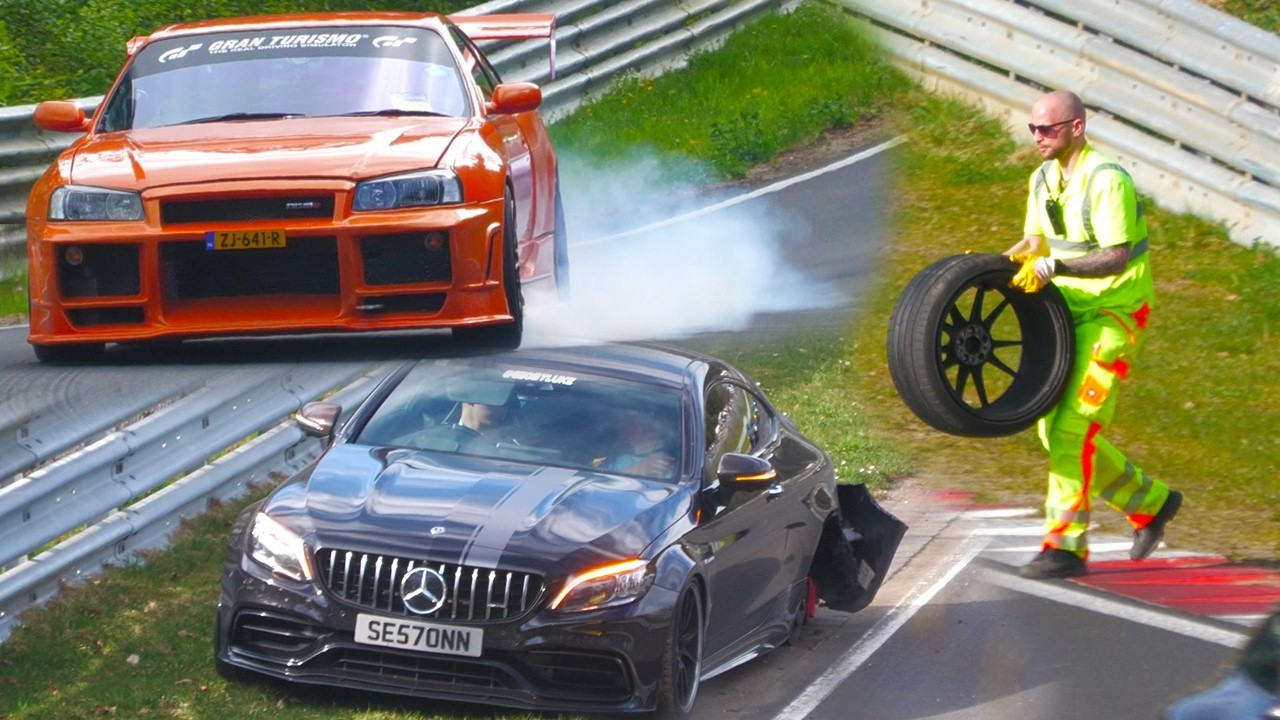 NÜRBURGRING FAIL COMPILATION & Greatest Moments April 2025 Nordschleife Touristenfahrten