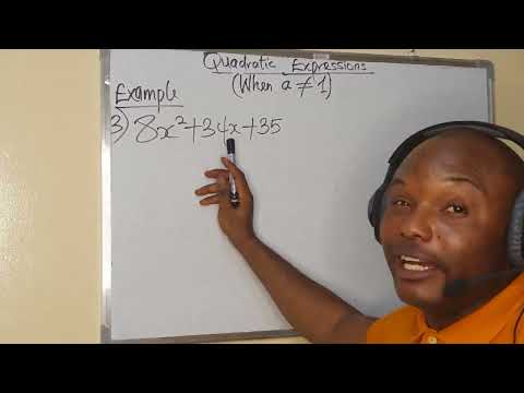 Factorisation of Quadratic