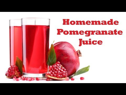 how-to-make-pomegranate-juice-|-drinks-made-easy