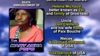 Mary Anna Popo long