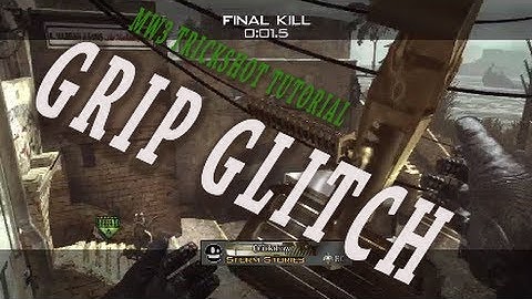 MW3 Trickshot Tutorial #9 | Grip Glitch *NEW*