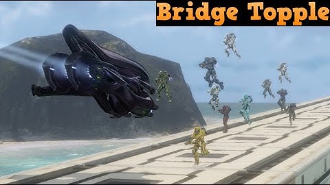 Halo 4 Custom game : Bridge Topple
