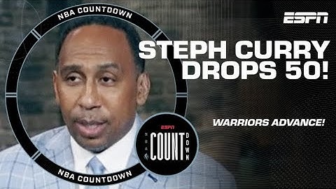 Steph Curry is the GREATEST PG to ever live?! Stephen A. reacts to historic night 💪 | NBA Countdown