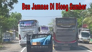 Full Video Barisan Bus Jamnas Di blong Bus Sumber di Ngawi