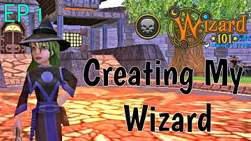 Wizard 101| Ep. 1: Creating My Wizard + Tutorial (Playthrough)