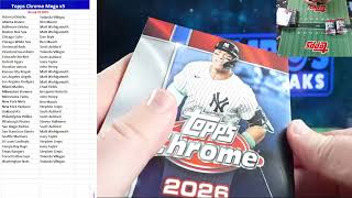 BREAK #11891 Topps Chrome Mega 5 Box - YouTube