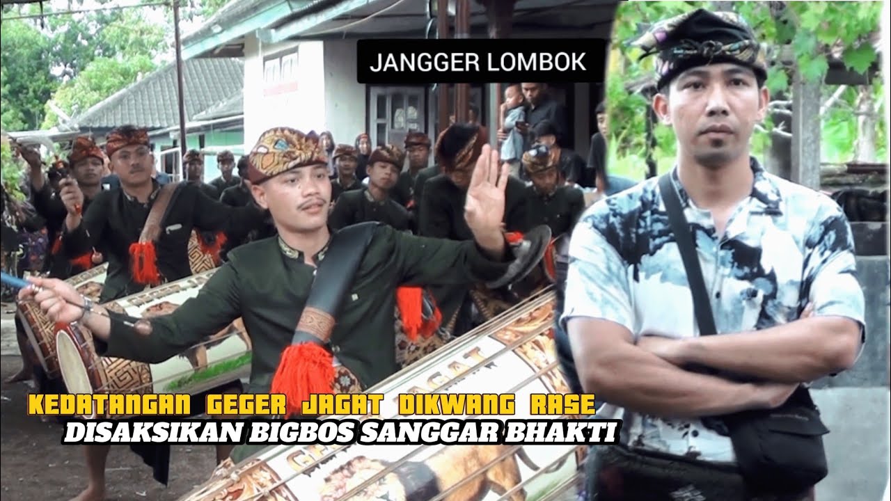 Kedatangan Gendang Beleq GEGER JAGAT Dikwang Rase Lansung Disaksikan BigBos Sanggar Bhakti