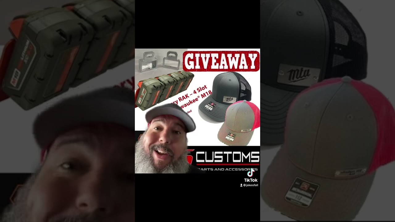 Big Milwaukee Tool PACKOUT and swag Giveaway on Instagram! YouTube