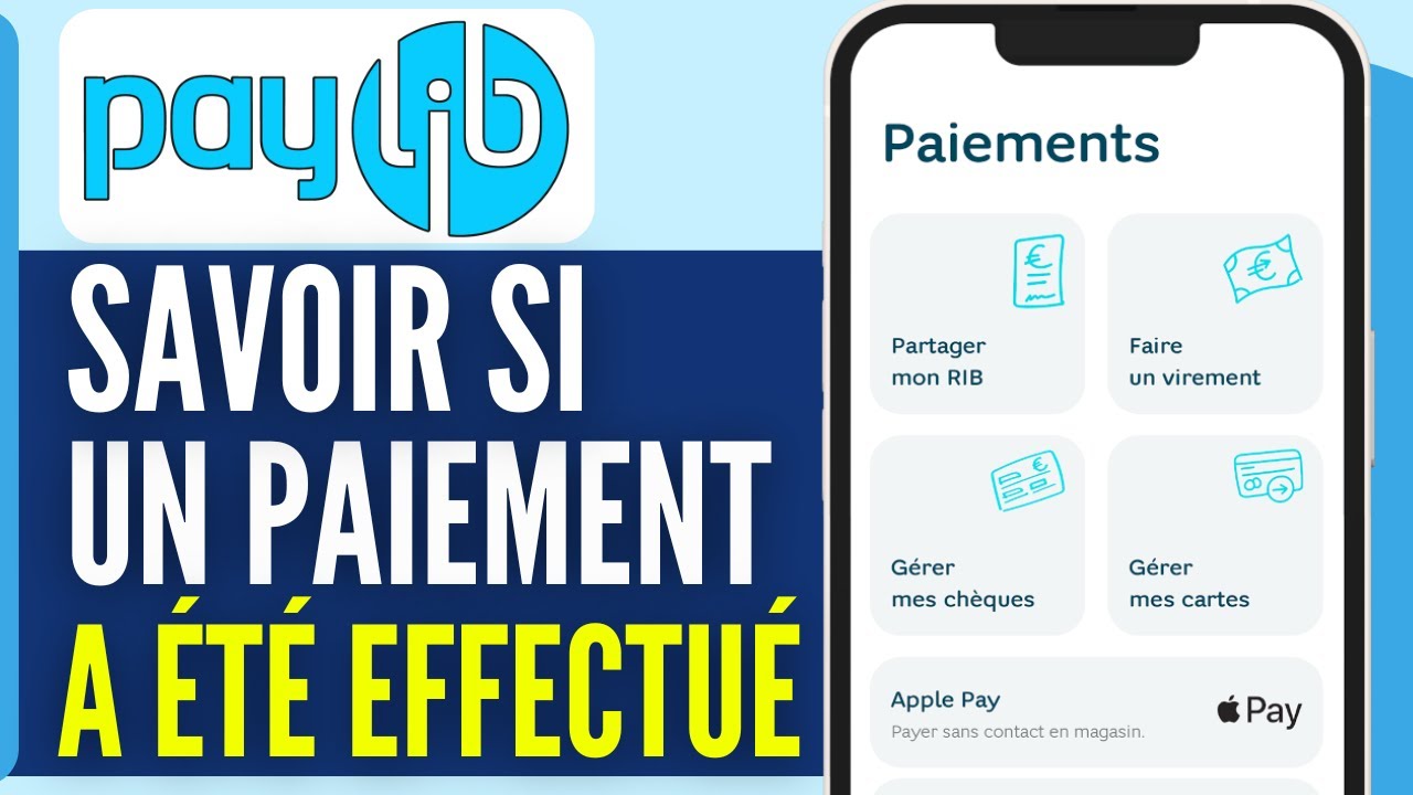 Comment Savoir Si Un Paiement Paylib A Été Effectué (2026)
