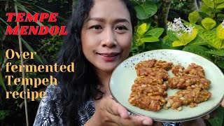 How to cook overdue tempeh | Tempe Mendol | Delicious over fermented tempeh recipe PART 1