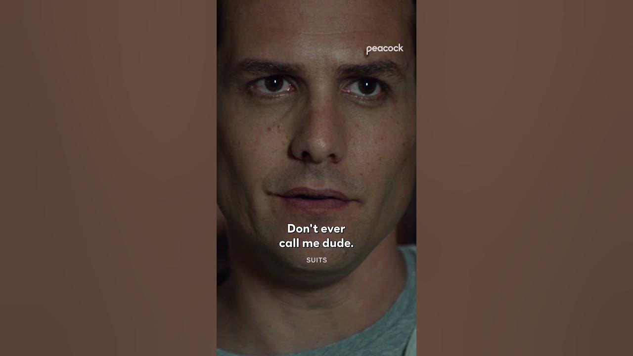 Not on a “dude” basis yet #Suits #HarveySpecter #MikeRoss #Shorts