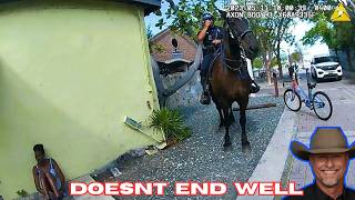 Here's Why You Don't Bite the Horse Cop