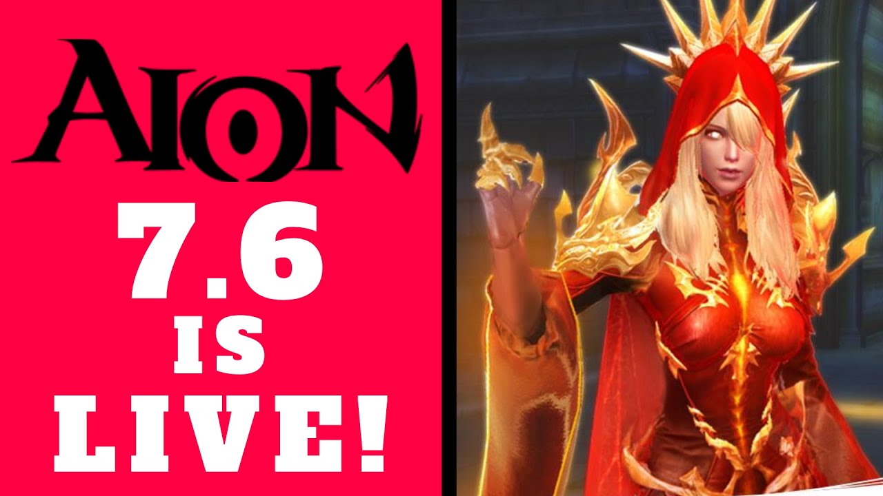 AION 7.6 NEW UPDATE IS NOW LIVE On Gameforge Early Access Server! (Aion MMORPG 2020)