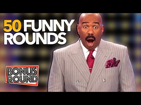 50 FUNNY Family Feud Steve Harvey Answers & Rounds