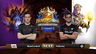 BoarControl vs Felkeine - Division A - Hearthstone Grandmasters Europe 2020 Season 1 - Week 6