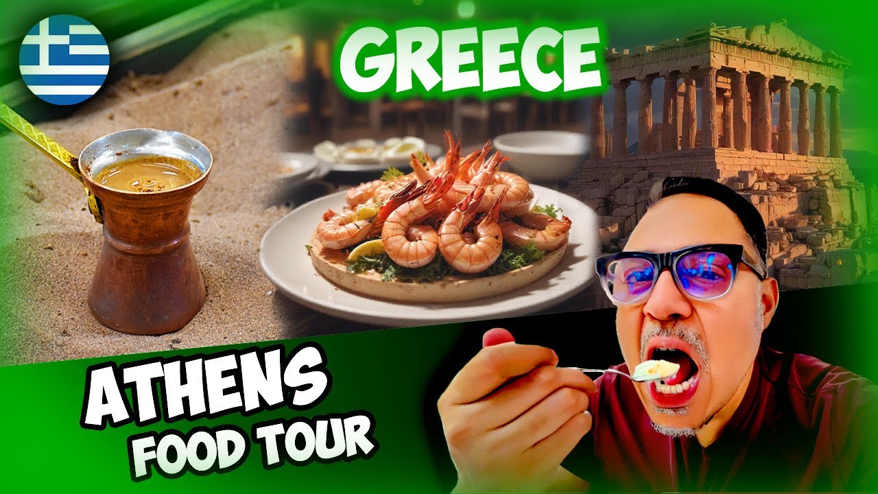 Athens Food Tour - a Greek culinary Odyssey! 🇬🇷
