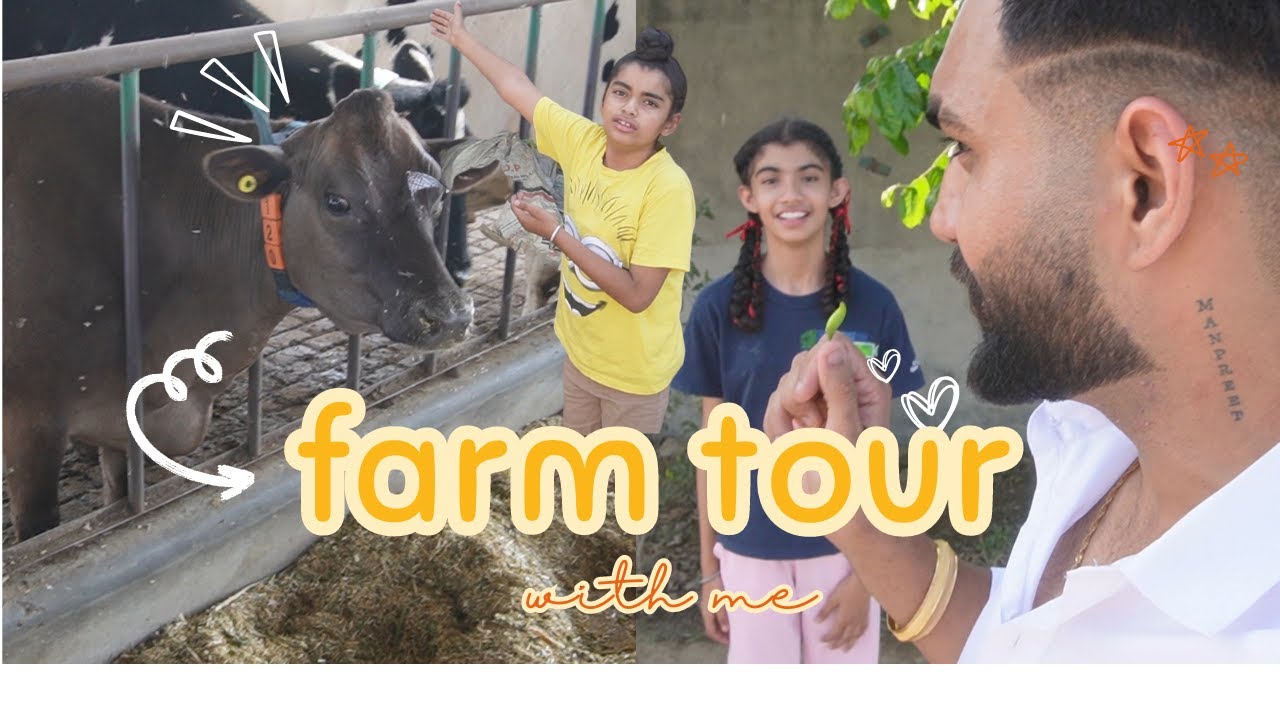 Farm de wich hoyi ਲੜਾਈ | first machine in india | ravdil sahib | Punjab | diary farm |