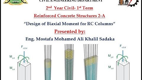Design of Biaxial Moment for RC Columns Using ECP Code