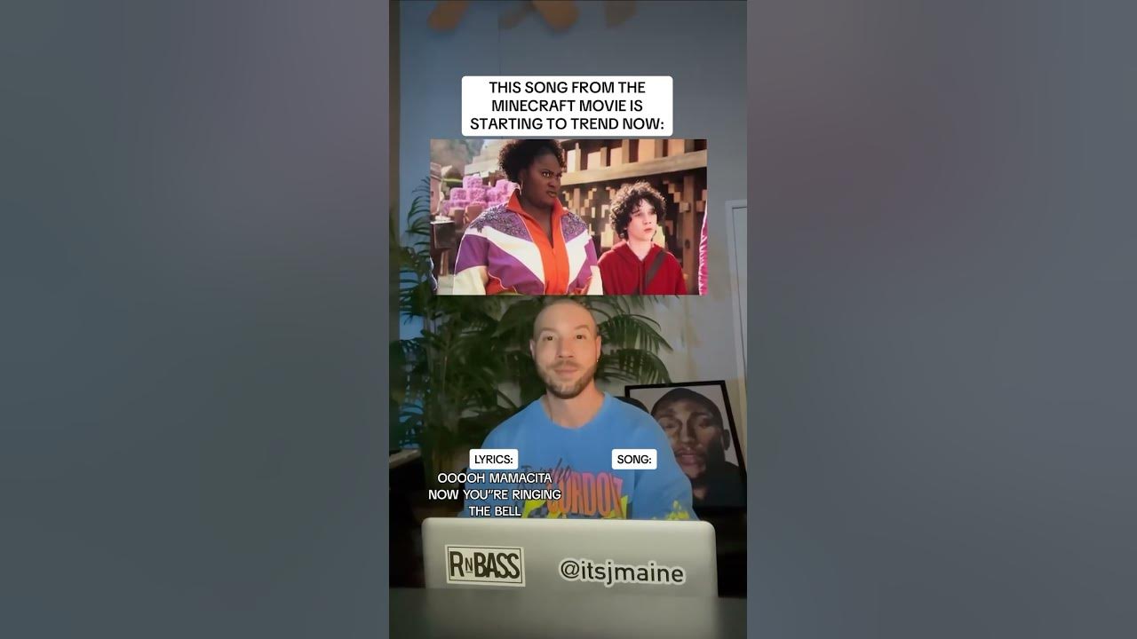 This Song From A Minecraft Movie Is Going Viral #shorts #minecraft #music #jackblack