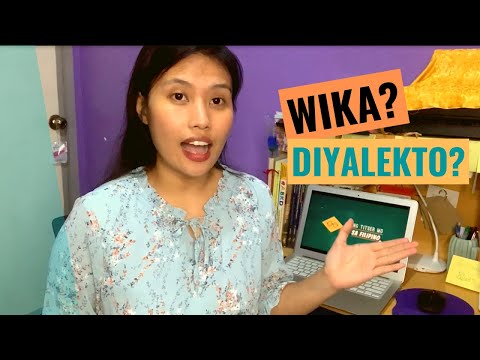 Video: Ilang wika at diyalekto ang mayroon sa Pilipinas?