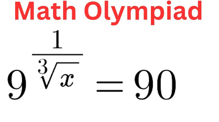China math Olympiad problem | How to solve exponential equation with radical power | Math Olympiad