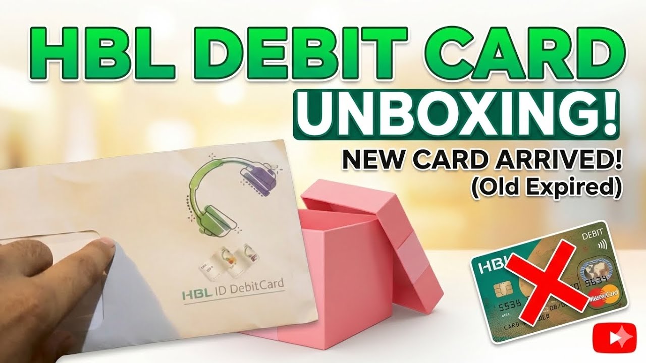 My HBL Card Expired! New Card Arrived Automatically ✅