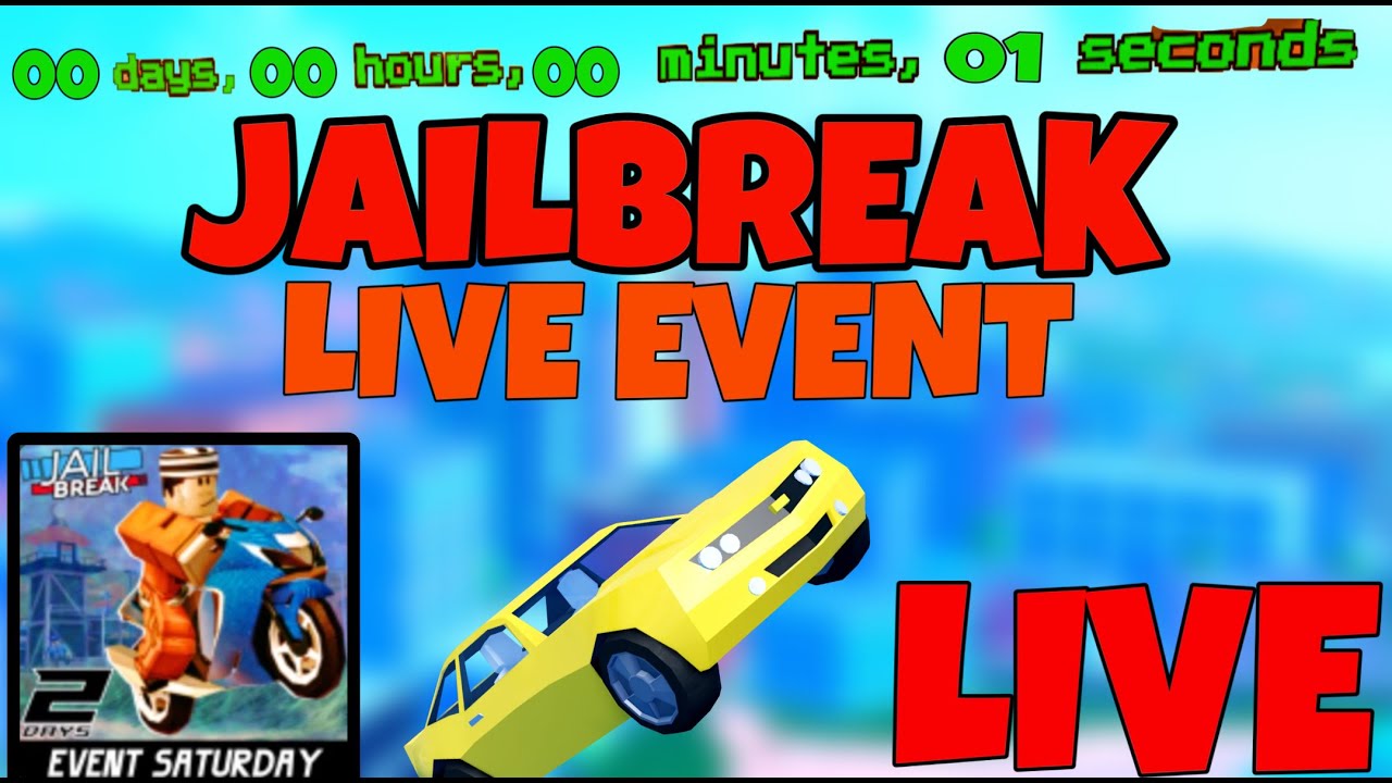 Roblox Jailbreak Live Event LIVE YouTube