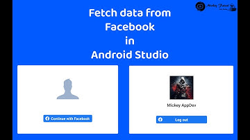 Fetch profile data from Facebook in Android Studio Latest