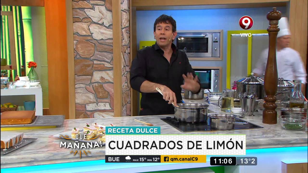 Receta dulce: Cuadrados de limón