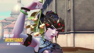 [ PC ] Overwatch Quick Play Rialto Widowmaker Highlight Triple Killfeed