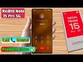 redmi note 15 pro call karne par awaz nahi ja raha hai, redmi note 15 pro call karne par