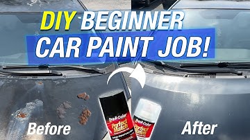 DIY Rattle Can Car Paint Job for Noobs – (Duplicolor)