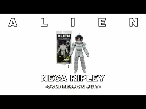 NECA mail haul and Ripley in Compression Suit unboxing